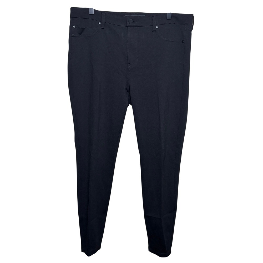 Liverpool Black High Rise Stretch Slim Fit Ankle Trouser Pants Womens Size 12/31
